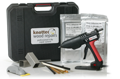 Profesionální průmyslová souprava KNOT-TEC® pro opravu dřevěných povrchů